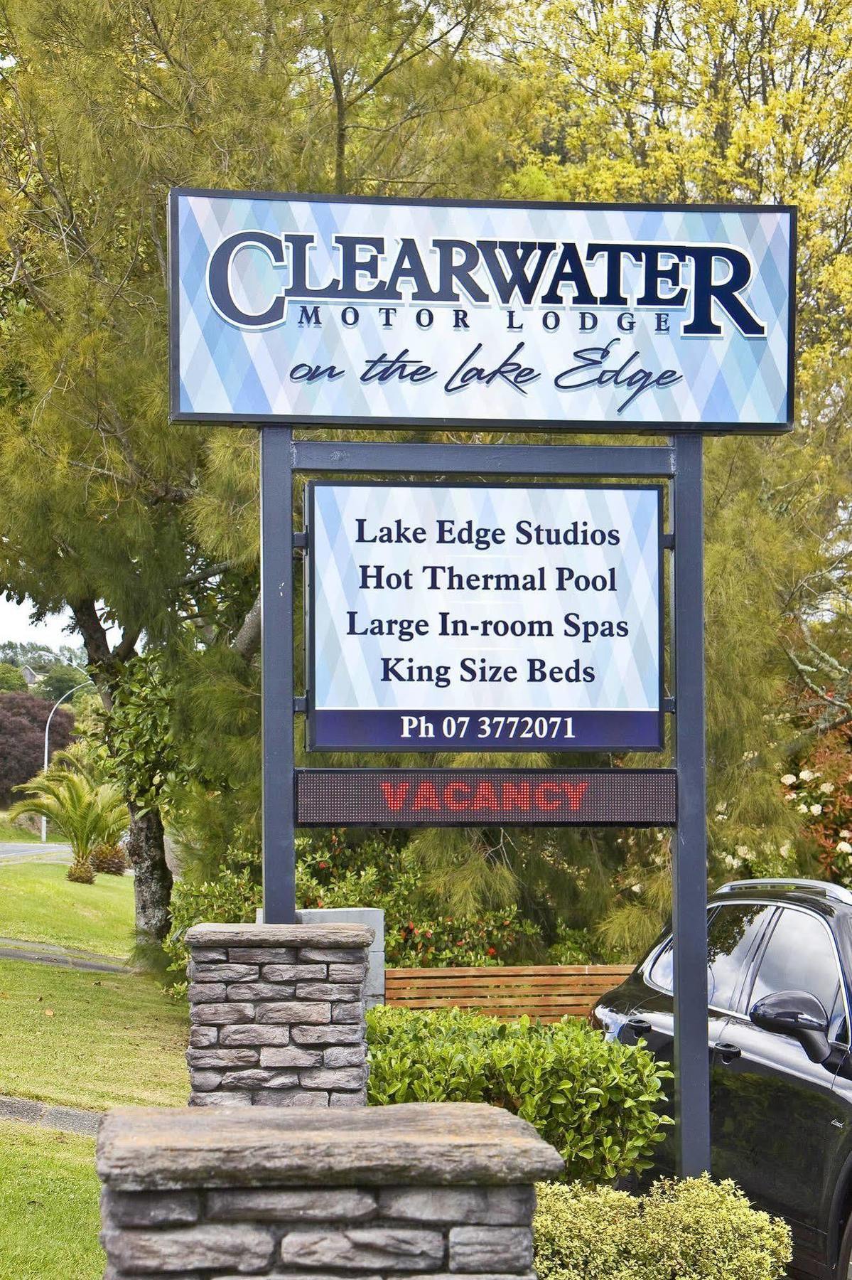 Clearwater Motor Lodge Таупо Екстериор снимка
